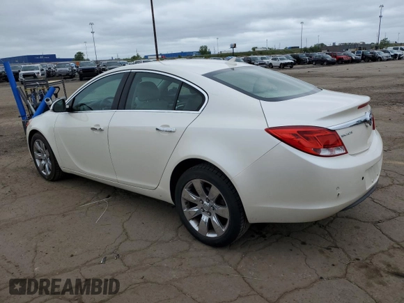 2012 Buick Regal Premium 1 z VIN 2G4GS5EKXC9147271, wystawiony jako Copart lot #58298375 z przebiegiem 144 881 mil mil oraz Czysty tytuł • Clean title. Historia ofert i sprzedaży dostępna na DreamBid. Obrazek 2.