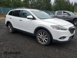 2014 Mazda CX-9 Grand Touring with VIN JM3TB3DV0E0437557, listed as a Copart auction lot 46899435 with 98,525 mi miles and Clean Title. Bid and sale history available at DreamBid. Image 4.