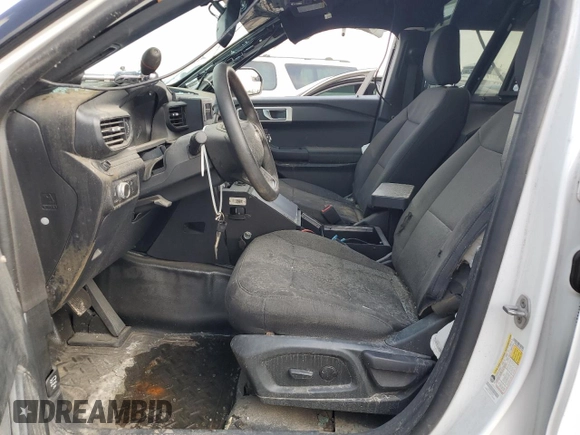 2021 Ford Police Interceptor Utility z VIN 1FM5K8AW7MNA13592, wystawiony jako Copart lot #54770705 z przebiegiem Nie podano mil oraz Tytuł czysty. Historia ofert i sprzedaży dostępna na DreamBid. Obrazek 7.