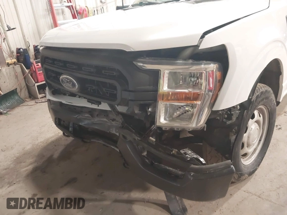 2021 Ford F-150 XL with VIN 1FTMF1EB1MKF01246, listed as a IAAI auction lot 41736886 with 44,558 mi miles and . Bid and sale history available at DreamBid. Image 6.
