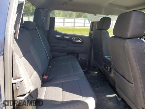 2023 Chevrolet Silverado 1500 RST with VIN 2GCUDEED3P1102891, listed as a Copart auction lot 47861045 with 50,034 mi miles and Salvage Title. Bid and sale history available at DreamBid. Image 10.