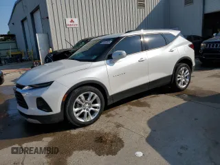 2022 Chevrolet Blazer LT with VIN 3GNKBDRS5NS147095, listed as a Copart auction lot 59040055 with 36,346 mi miles and Salvage title. Bid and sale history available at DreamBid. Image 1.