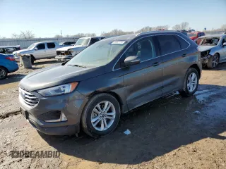 2019 Ford Edge SEL z VIN 2FMPK4J90KBC24380, wystawiony jako Copart lot #46862135 z przebiegiem 67 905 mil mil oraz Szkoda całkowita • Salvage title. Historia ofert i sprzedaży dostępna na DreamBid. Obrazek 1.