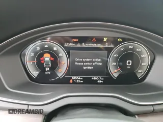 2022 Audi Q5 S line Prestige with VIN WA1FAAFYXN2015699, listed as a Copart auction lot 36545153 with 18,904 mi miles. Bid and sale history available at carsss.com. Image 9.