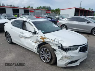 2020 Acura TLX with VIN 19UUB1F33LA001937, listed as a IAAI auction lot 40716068 with 51,973 mi miles. Bid and sale history available at carsss.com. Image 1.