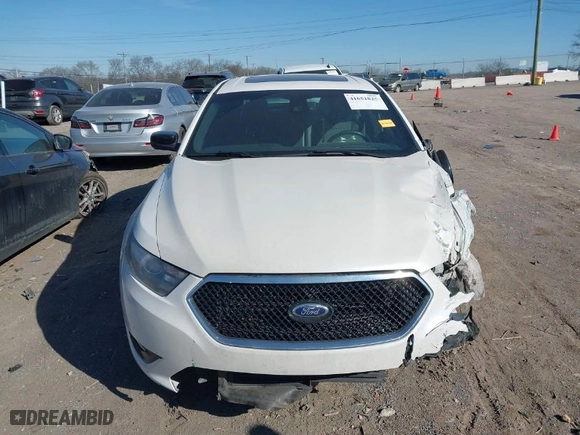 2014 Ford Taurus SHO with VIN 1FAHP2KT0EG164239, listed as a IAAI auction lot 41651825 with 218,919 mi miles. Bid and sale history available at carsss.com. Image 12.