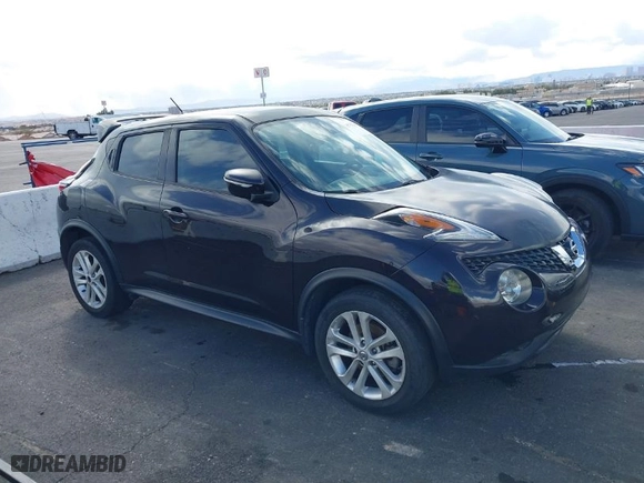 2016 Nissan Juke S with VIN JN8AF5MR5GT603127, listed as a IAAI auction lot 41753433 with 113,889 mi miles. Bid and sale history available at carsss.com. Image 1.