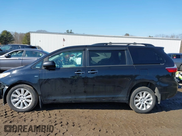 2017 Toyota Sienna XLE with VIN 5TDDZ3DC8HS166143, listed as a IAAI auction lot 41739916 with 132,948 mi miles and . Bid and sale history available at DreamBid. Image 15.