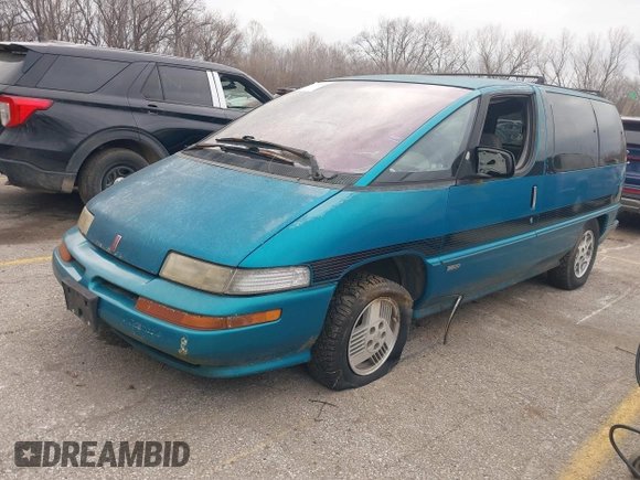 1995 Oldsmobile Silhouette z VIN 1GHDU06L5ST302709, wystawiony jako IAAI lot #41118652 z przebiegiem 228 338 mil mil oraz . Historia ofert i sprzedaży dostępna na DreamBid. Obrazek 2.