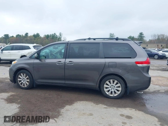 2012 Toyota Sienna XLE with VIN 5TDDK3DC2CS043855, listed as a IAAI auction lot 42189680 with 195,788 mi miles and . Bid and sale history available at DreamBid. Image 14.