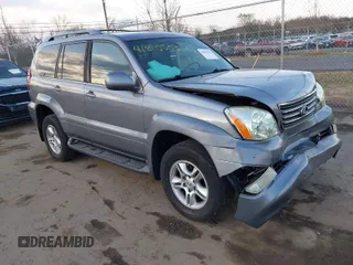 2004 Lexus GX 470 with VIN JTJBT20X840066338, listed as a IAAI auction lot 41815503 with 190,827 mi miles. Bid and sale history available at carsss.com. Image 1.