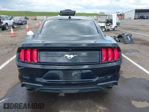 2021 Ford Mustang EcoBoost with VIN 1FA6P8TH2M5155461, listed as a IAAI auction lot 41933697 with 65,034 mi miles. Bid and sale history available at carsss.com. Image 17.