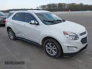 2016 Chevrolet Equinox LT z VIN 2GNALCEK9G6112909, wystawiony jako IAAI lot #42059104 z przebiegiem 142 240 mil mil oraz . Historia ofert i sprzedaży dostępna na DreamBid. Obrazek 1.