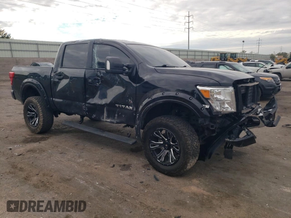 2022 Nissan Titan SV with VIN 1N6AA1ED2NN103267, listed as a Copart auction lot 68942064 with 55,119 mi miles and Salvage title. Bid and sale history available at DreamBid. Image 4.