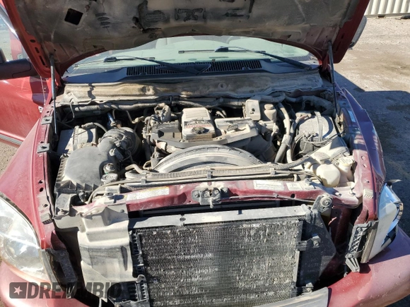 2007 Dodge Ram 2500 SLT with VIN 3D7KS28A27G818031, listed as a Copart auction lot 79950894 with 312,100 mi miles and Salvage Title. Bid and sale history available at carsss.com. Image 12.