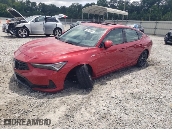 2023 Acura Integra Technology with VIN 19UDE4H64PA016131, listed as a Copart auction lot 60204095 with 22,281 mi miles and Salvage title. Bid and sale history available at DreamBid. Image 1.