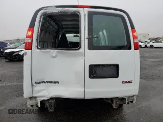 2020 GMC Savana Cargo Van with VIN 1GTW7AFG7L1210528, listed as a Copart auction lot 79937814 with 73,451 mi miles and Salvage Title. Bid and sale history available at carsss.com. Image 6.