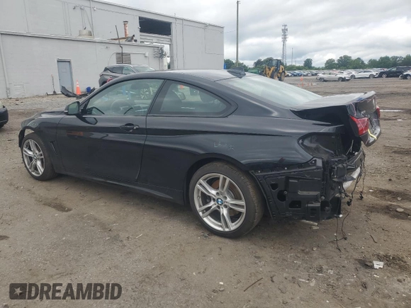 2019 BMW 4 Series 440i xDrive with VIN WBA4W9C52KAF94728, listed as a Copart auction lot 56696245 with 26,713 mi miles and Salvage title. Bid and sale history available at DreamBid. Image 2.