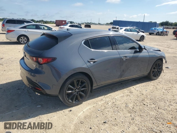 2023 Mazda 3 2.5 Turbo with VIN JM1BPBJY6P1618707, listed as a Copart auction lot 64999854 with 1,671 mi miles and Salvage title. Bid and sale history available at DreamBid. Image 3.
