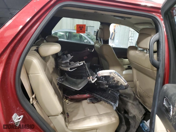 2014 Dodge Durango Limited with VIN 1C4RDJDG3EC279152, listed as a Copart auction lot 43784295 with 0 mi miles and Non Repairable. Bid and sale history available at carsss.com. Image 11.