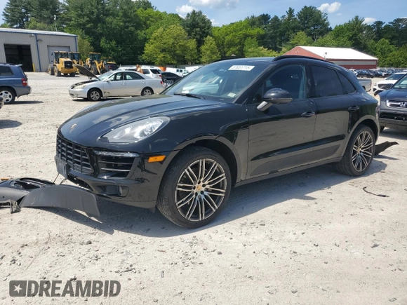 2016 Porsche Macan S with VIN WP1AB2A54GLB57333, listed as a Copart auction lot 57651715 with 63,515 mi miles and Salvage title. Bid and sale history available at DreamBid. Image 1.