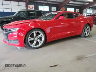 2019 Chevrolet Camaro 2SS z VIN 1G1FH1R79K0107343, wystawiony jako Copart lot #63622455 z przebiegiem Nie podano mil oraz Czysty tytuł • Clean title. Historia ofert i sprzedaży dostępna na DreamBid. Obrazek 1.