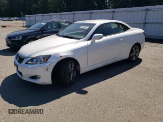 2014 Lexus IS 250 C with VIN JTHFF2C25E2531190, listed as a Copart auction lot 60545525 with 53,984 mi miles and Salvage title. Bid and sale history available at DreamBid. Image 1.