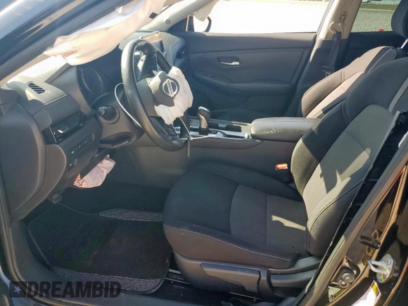 2021 Nissan Sentra SV with VIN 3N1AB8CV6MY329286, listed as a Copart auction lot 60121775 with Not provided miles and Salvage title. Bid and sale history available at DreamBid. Image 7.