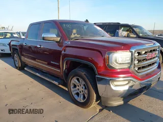 2016 GMC Sierra 1500 SLT with VIN 3GTU2NEC6GG280086, listed as a IAAI auction lot 41293941 with 153,600 mi miles and . Bid and sale history available at DreamBid. Image 1.