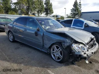 2006 Mercedes-Benz S-Class 5.0L with VIN WDBNG75J26A483293, listed as a Copart auction lot 43357735 with 0 mi miles and Salvage Title. Bid and sale history available at carsss.com. Image 4.