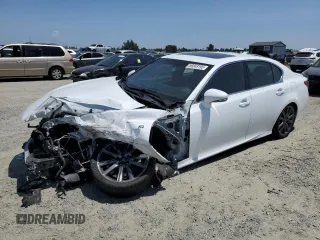2015 Lexus GS 350 with VIN JTHBE1BLXFA016568, listed as a Copart auction lot 59303195 with 65,388 mi miles and Salvage title. Bid and sale history available at DreamBid. Image 1.