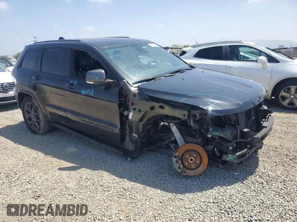 2021 Jeep Grand Cherokee Limited X with VIN 1C4RJEBG0MC713867, listed as a Copart auction lot 57474285 with 50,121 mi miles and Salvage title. Bid and sale history available at DreamBid. Image 4.