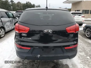 2016 Kia Sportage LX with VIN KNDPBCAC6G7802251, listed as a Copart auction lot 44006135 with 99,860 mi miles and Salvage Title. Bid and sale history available at carsss.com. Image 6.