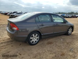 2010 Honda Civic Sdn LX with VIN 2HGFA1F59AH527629, listed as a Copart auction lot 43985035 with 194,971 mi miles and Salvage Title. Bid and sale history available at carsss.com. Image 3.