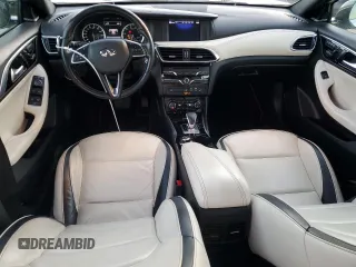 2018 Infiniti QX30 Premium with VIN SJKCH5CP1JA045047, listed as a Copart auction lot 80106464 with 78,982 mi miles and Salvage title. Bid and sale history available at DreamBid. Image 8.