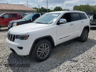 2022 Jeep Grand Cherokee WK Limited with VIN 1C4RJFBGXNC122131, listed as a Copart auction lot 66283294 with 24,484 mi miles and Salvage Title. Bid and sale history available at carsss.com. Image 1.