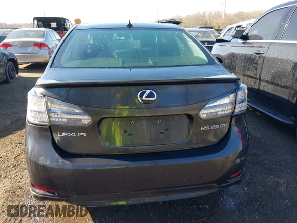 2010 Lexus HS 250h with VIN JTHBB1BA1A2020373, listed as a IAAI auction lot 41644953 with 221,122 mi miles and . Bid and sale history available at DreamBid. Image 16.