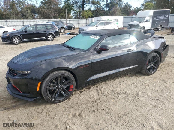 2023 Chevrolet Camaro 2LT with VIN 1G1FD3DS7P0111692, listed as a Copart auction lot 79188344 with 30,547 mi miles and Salvage Title. Bid and sale history available at carsss.com. Image 1.