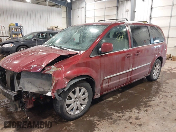 2015 Chrysler Town & Country Touring with VIN 2C4RC1BG1FR717939, listed as a IAAI auction lot 41667583 with 1 mi miles. Bid and sale history available at carsss.com. Image 2.