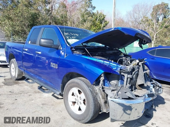 2015 Ram 1500 Lone Star with VIN 1C6RR6GG7FS512202, listed as a IAAI auction lot 41717792 with 164,910 mi miles. Bid and sale history available at carsss.com. Image 1.