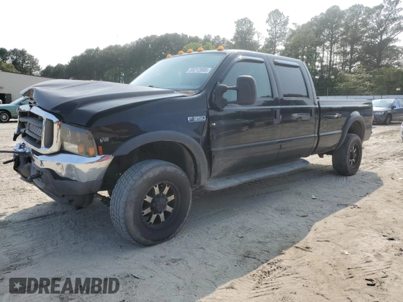 2002 Ford F-350 XL with VIN 1FTSW31S22EA86524, listed as a Copart auction lot 59212805 with 193,901 mi miles and Salvage title. Bid and sale history available at DreamBid. Image 1.