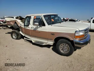 1995 Ford F-150 with VIN 1FTEX14H3SKA44623, listed as a Copart auction lot 74835704 with 161,802 mi miles and Salvage Title. Bid and sale history available at carsss.com. Image 4.