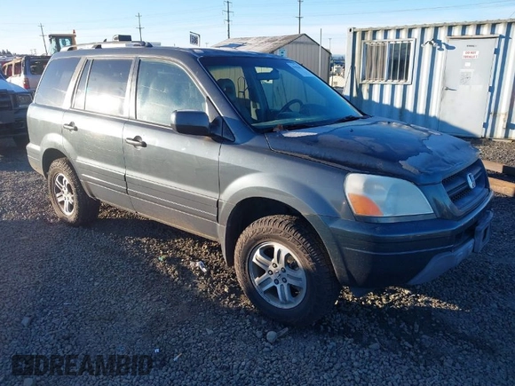 2003 Honda Pilot EX with VIN 2HKYF18433H614451, listed as a IAAI auction lot 41561972 with 199,394 mi miles. Bid and sale history available at carsss.com. Image 1.