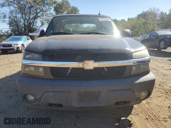2005 Chevrolet Avalanche Z71 with VIN 3GNEK12Z05G130260, listed as a Copart auction lot 76723264 with 178,859 mi miles and Salvage Title. Bid and sale history available at DreamBid. Image 5.