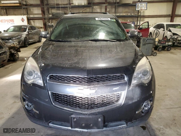 2010 Chevrolet Equinox LTZ with VIN 2CNALFEW5A6272334, listed as a Copart auction lot 45674335 with 106,525 mi miles and Salvage Title. Bid and sale history available at carsss.com. Image 5.