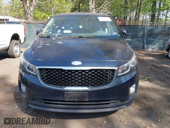 2017 Kia Sedona SX with VIN KNDMC5C11H6265352, listed as a IAAI auction lot 42080509 with 92,879 mi miles. Bid and sale history available at carsss.com. Image 12.