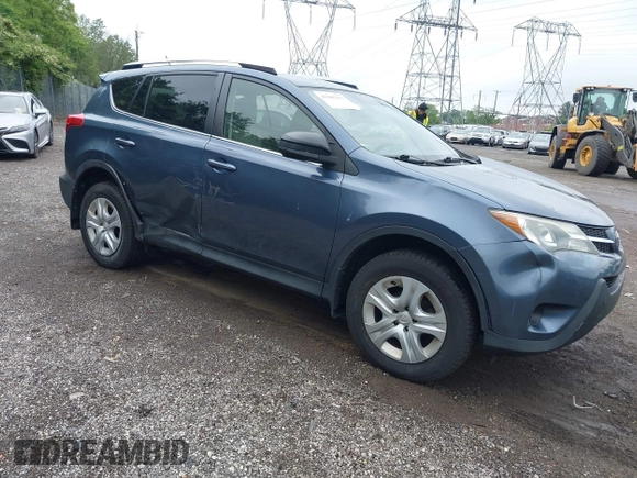 2013 Toyota RAV4 LE with VIN JTMZFREV1D5010172, listed as a IAAI auction lot 42205217 with 118,924 mi miles and . Bid and sale history available at DreamBid. Image 1.