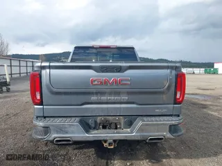 2020 GMC Sierra 1500 SLT with VIN 1GTU9DEDXLZ347703, listed as a IAAI auction lot 41945136 with 72,323 mi miles. Bid and sale history available at carsss.com. Image 16.