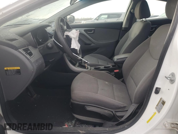2014 Hyundai Elantra SE with VIN 5NPDH4AE1EH520102, listed as a Copart auction lot 48195955 with 112,124 mi miles and Salvage Title. Bid and sale history available at DreamBid. Image 7.