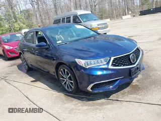 2018 Acura TLX with VIN 19UUB2F30JA012414, listed as a IAAI auction lot 41906116 with 83,758 mi miles. Bid and sale history available at carsss.com. Image 1.